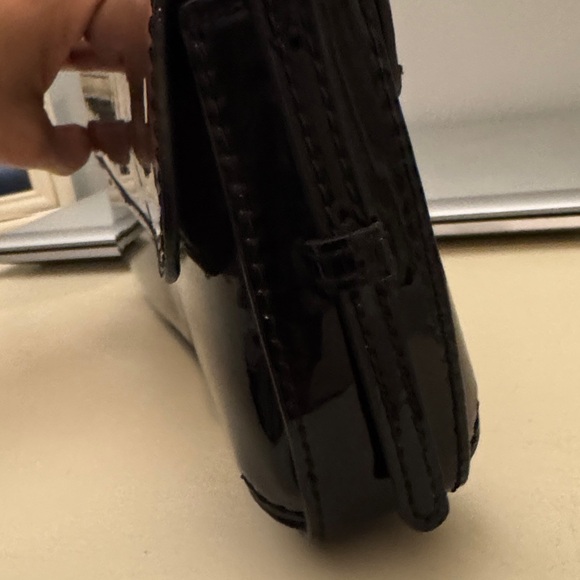 Zara Glossy Black Shoulder Bag - Picture 3 of 7